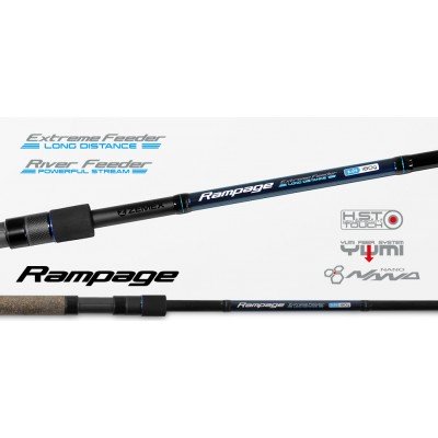 Удилище фидерное Zemex Rampage Extreme Feeder 2018, 14ft (4,20 м.- 180 гр.), код: 7109