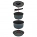 Набір посуду Bo-Camp Trekking 5 Pieces Anthracite (2300351)_Discounted, код: 12366