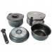 Набір посуду Bo-Camp Trekking 5 Pieces Anthracite (2300351)_Discounted, код: 12366