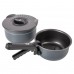 Набір посуду Bo-Camp Trekking 5 Pieces Anthracite (2300351)_Discounted, код: 12366