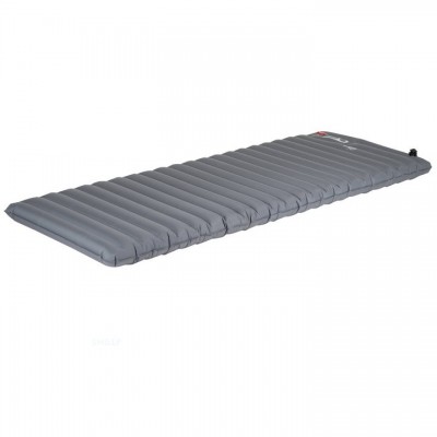 Килимок надувний Bo-Camp Flex Built-in Pump 194x70x10 cm Anthracite (3106605), код: 8063