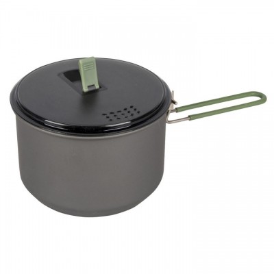 Каструля Bo-Camp Explorer Hard Anodized 1L Grey/Green (2200236), код: 11712