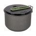 Каструля Bo-Camp Explorer Hard Anodized 1L Grey/Green (2200236), код: 11712