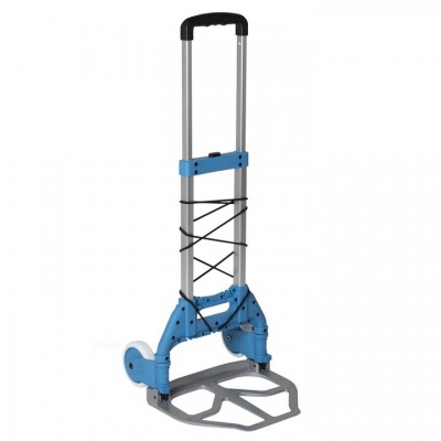 Візок господарський Bo-Camp Trolley Foldable 75 kg Silver/Blue (5267283), код: 8312