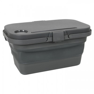 Кошик складаний Bo-Camp Foldable Box With table Top 17L Grey (6303695), код: 8306
