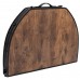 Стіл Bo-Camp Woodbine Oval 100x70 cm Black/Wood look (1404185), код: 10573