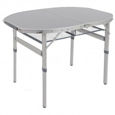 Стіл Bo-Camp Premium Oval 100x70 cm Grey (1404424)