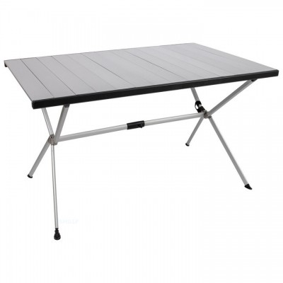 Стіл Bo-Camp Lamel 121x80 cm Aluminium (1404438), код: 8881