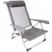 Крісло розкладне Bo-Camp Saint-Tropez Grey (1204796), код: 10642 Крісло розкладне Bo-Camp Saint-Tropez Grey (1204796), код: 10642