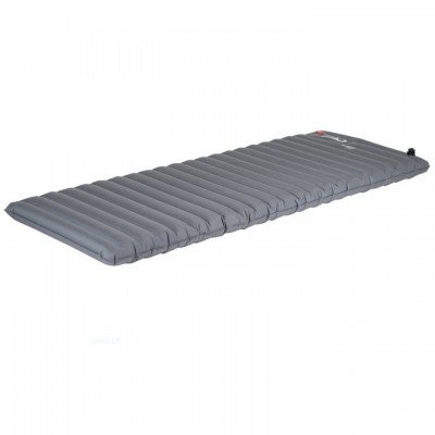 Килимок надувний Bo-Camp Flex Built-in Pump 194x70x10 cm Anthracite (3106605), код: 8063