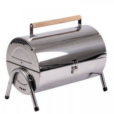 Гриль вугільний Bo-Camp Barrel Silver (8108381), код: 8111
