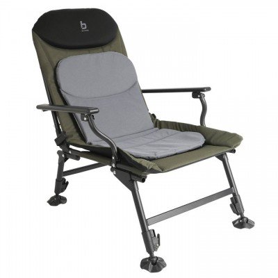 Крісло розкладне Bo-Camp Carp Black/Grey/Green (1204100), код: 9571