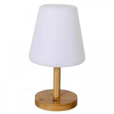 Ліхтар кемпінговий Bo-Camp Cambridge Rechargeable 200 Lumen Bamboo/White (5818792), код: 8147