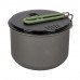 Каструля Bo-Camp Explorer Hard Anodized 1L Grey/Green (2200236), код: 11712