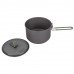 Каструля Bo-Camp Explorer Hard Anodized 1L Grey/Green (2200236), код: 11712