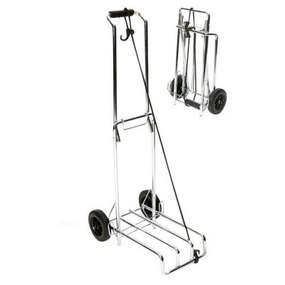 Візок господарський Bo-Camp Luggage Trolley Foldable 40 kg Silver (5267279), код: 8310