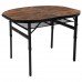 Стіл Bo-Camp Woodbine Oval 100x70 cm Black/Wood look (1404185), код: 10573 Стіл Bo-Camp Woodbine Oval 100x70 cm Black/Wood look (1404185), код: 10573