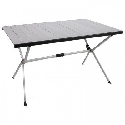 Стіл Bo-Camp Lamel 121x80 cm Aluminium (1404438), код: 8881