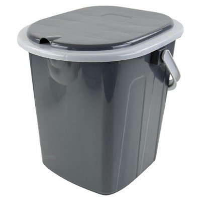 Біотуалет Bo-Camp Portable Toilet Square 20 Liters Grey (5502820), код: 8856