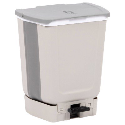 Корзина для сміття складана Bo-Camp Waste Bin Foldable 15L White/Grey (5329979), код: 12522