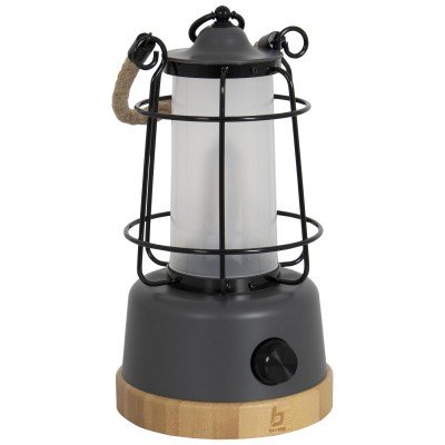 Ліхтар кемпінговий Bo-Camp Harlington Rechargable Dimming 370 Lumen Bamboo-Grey (5818921), код: 12496