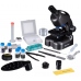 Мікроскоп Bresser Junior CM-04 100x-900x Black з набором для дослідів і адаптером для смартфона (14951), код: 10284