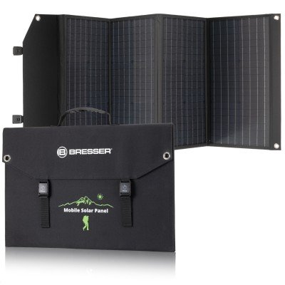 Портативний зарядний пристрій сонячна панель Bresser Mobile Solar Charger 90 Watt USB DC (3810060), код: 9203