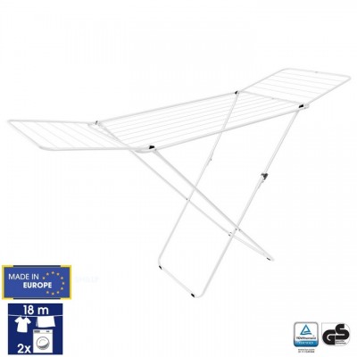 Сушарка для білизни підлогова Casa Si Kolibri 18m White (CS42191C06D), код: 9606