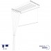 Сушарка для білизни настінно-стельова Casa Si Perfect Dry 5 x 1.6m White (CS42260V05), код: 12313 Сушарка для білизни настінно-стельова Casa Si Perfect Dry 5 x 1.6m White (CS42260V05), код: 12313