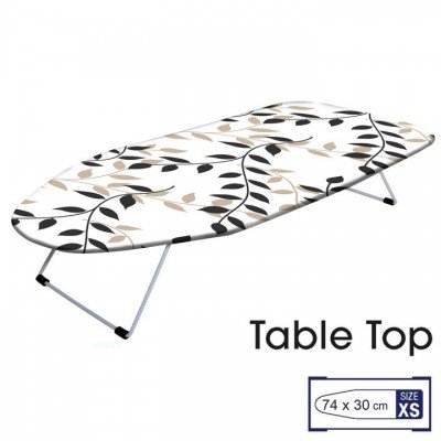 Дошка для прасування Casa Si Table Top 73x30 White/Black Leaves (CS95159P168), код: 8504