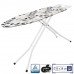 Дошка для прасування Casa Si Superstandard Basic 120x38 White/Black Leaves (CS95150E166), код: 9596 Дошка для прасування Casa Si Superstandard Basic 120x38 White/Black Leaves (CS95150E166), код: 9596