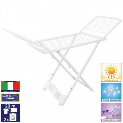 Сушарка для білизни підлогова Casa Si Resin 20m White (CS92066Q01), код: 8659