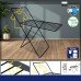 Сушарка для білизни підлогова Casa Si City Plus 10m Black (CS92287C03E), код: 9613