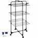 Сушарка для білизни підлогова Casa Si Exo 3 Black (CS92165H04H), код: 12307 Сушарка для білизни підлогова Casa Si Exo 3 Black (CS92165H04H), код: 12307