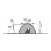 Намет чотиримісний Easy Camp Lomsdal 4 (120480), код: 10279