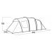 Намет шестимісний Easy Camp Leka Twin 6 (120492), код: 10275