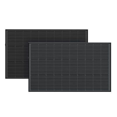 Набір сонячних панелей EcoFlow 2*100 Solar Panel стаціонарні, код: 11865