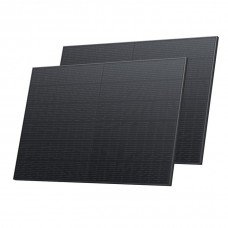 Набір сонячних панелей EcoFlow 2*400 Solar Panel стаціонарні