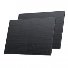 Набір сонячних панелей EcoFlow 2*400 Solar Panel стаціонарні