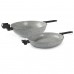 Сковорода подвійна Flonal Dura Induction Rocky Twins 28 см з решіткою (RKIWP2830)_Discounted, код: 12326