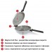 Сковорода подвійна Flonal Dura Induction Rocky Twins 28 см з решіткою (RKIWP2830)_Discounted, код: 12326