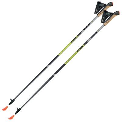 Палиці для скандинавської ходьби Gabel X-5 Black/Yellow 120 (7008351131200), код: 11695