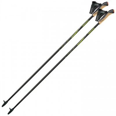 Палиці для скандинавської ходьби Gabel FX-75 Snake Carbon 115 Dual Spike (7009351011150), код: 9638