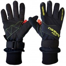 Рукавиці для скандинавської ходьби Gabel Wind Tech N.C.S. Black/Green L (8015012100009)