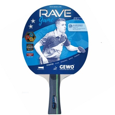 Ракетка для настільного тенісу Gewo Rave Game FL (860200001), код: 9931