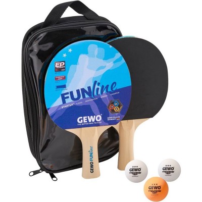 Набір для настільного тенісу Gewo Double-Fun 2 Bats 3 Balls (96960000), код: 9948