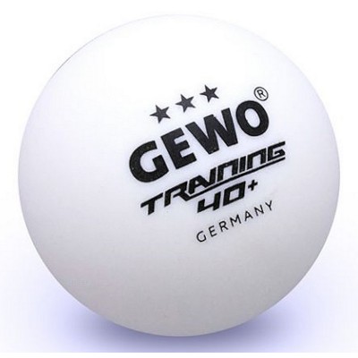 М'ячі для настільного тенісу Gewo Trainingsball 40+ 6 шт (85921200), код: 9950
