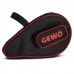 Чохол для ракетки Gewo Round Cover Wave з відділенням для м'ячів Black/Red (109679130), код: 10102