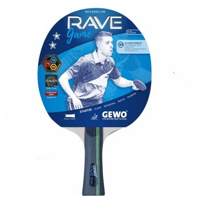 Ракетка для настільного тенісу Gewo Rave Game FL (860200001), код: 9931