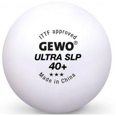 М'ячі для настільного тенісу Gewo Ultra SLP 40+ ITTF 6 шт (81351200)